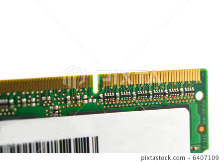 One DDR RAM stick isolated One DDR RAM stick isolated 6407109