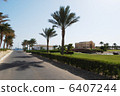 road to sea in beautiful egyptian hotel 6407244