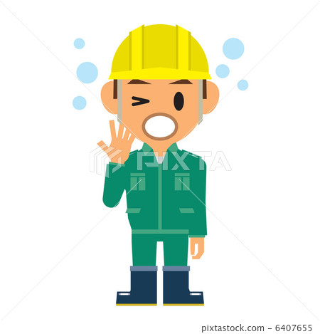 Worker Yawning 6407655