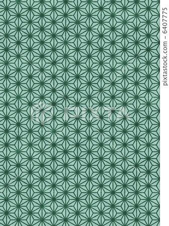 Hemp leaf pattern 6407775