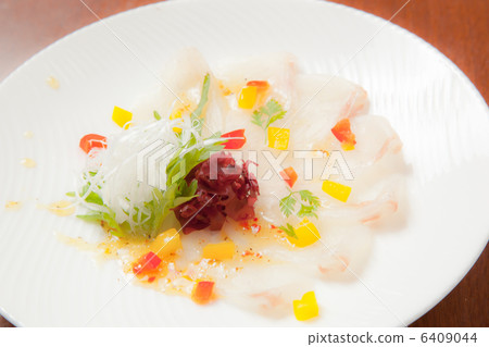  Carpaccio of salmon 6409044