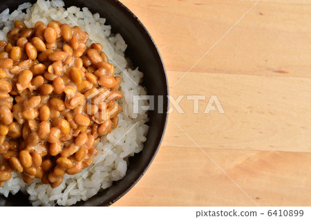 Natto rice Natto rice 6410899