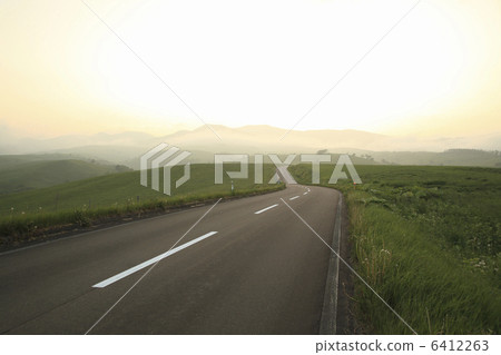 One road of dusk One road of dusk 6412263