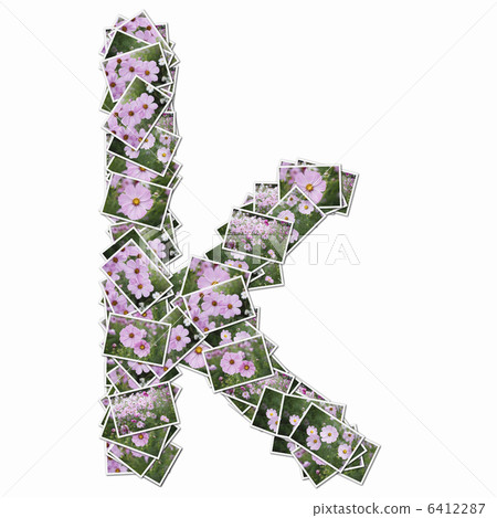 花字母與字母小寫 花字母與字母小寫 6412287