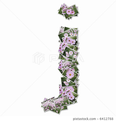 花字母與字母小寫 花字母與字母小寫 6412788