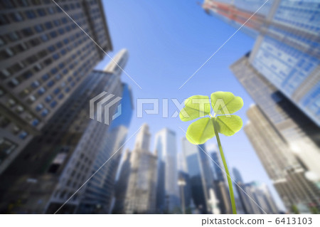 The leaves of four leaves and the city of Chicago The leaves of four leaves and the city of Chicago 6413103