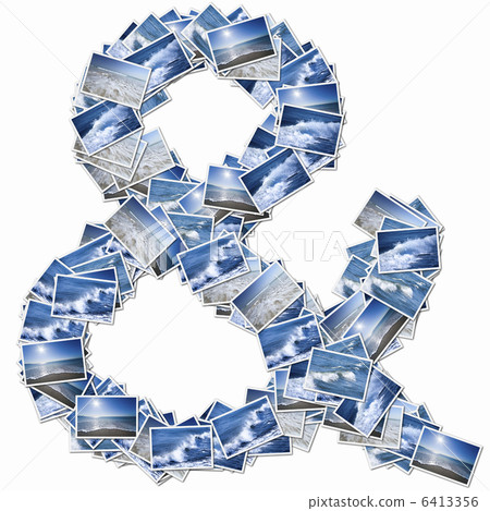 Sign in the picture of the sea 6413356