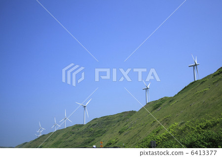 Japan Sea Orolo line and wind power generation Japan Sea Orolo line and wind power generation 6413377