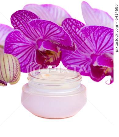 moisturizer cream and orchid 6414696