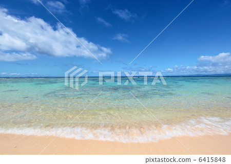 Blue sky and sea Blue sky and sea 6415848
