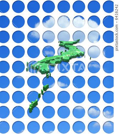 Perth in the green Japanese archipelago / Japan Map Perth in the green Japanese archipelago / Japan Map 6416242