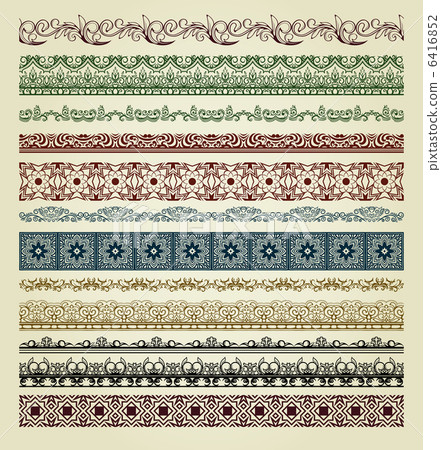 Set of bprders for design 6416852