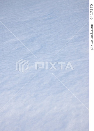 雪背景材料·雪面清晰·垂直位置 6417370