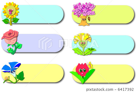 Flower tag set Flower tag set 6417392