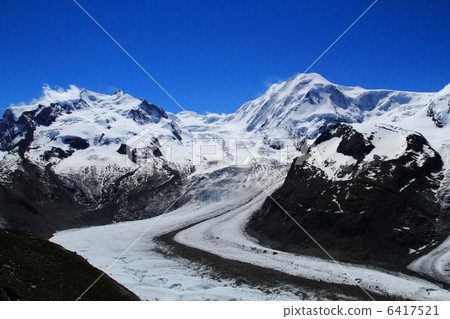 Swiss peak of Monterosa Swiss peak of Monterosa 6417521