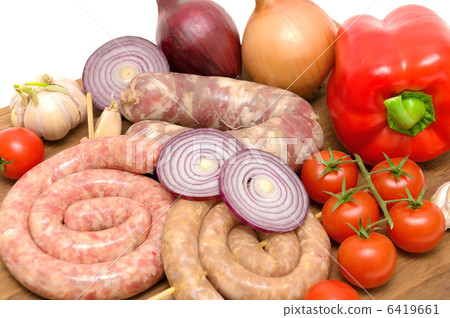 meats and fresh vegetables meats and fresh vegetables 6419661