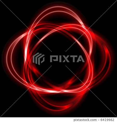 Red shapes logo - Stock Illustration [6419982] - PIXTA