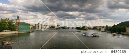 Panorama of Prague. Panorama of Prague. 6420189