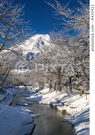 Mt. Fuji from the Miya Bridge 6420421