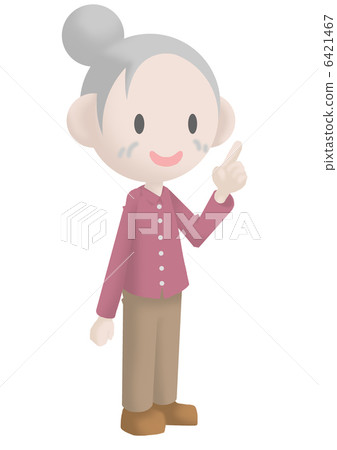 Old grand index finger 6421467