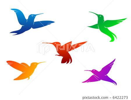Flying hummingbirds 6422273