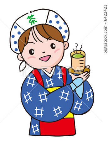 茶採摘女孩 6422423