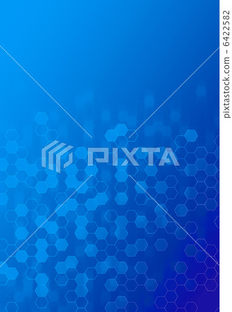 hexagon, abstract, computer graphic - Stock Illustration [6422582] - PIXTA