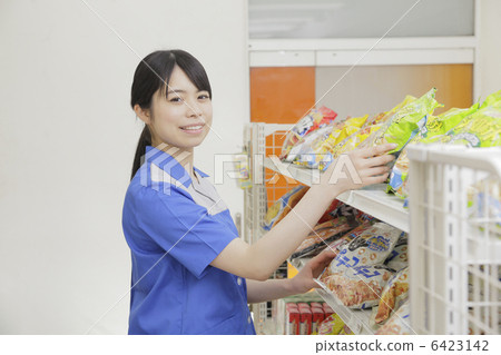 便利店店員 便利店店員 6423142