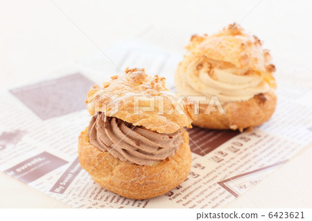 泡芙奶油巧克力焦糖 6423621