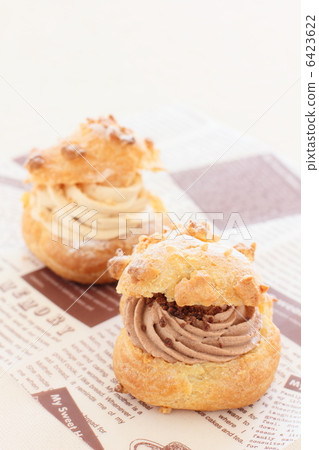 泡芙奶油巧克力焦糖 6423622