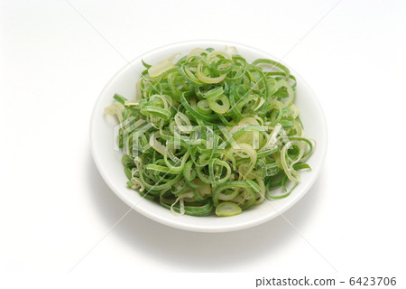綠洋蔥Negi Topping食物蔬菜切碎的蔥 6423706
