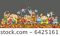 Circus Performance Parade Crowd 6425161