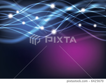 Blue Glowing Abstract Lines background Blue Glowing Abstract Lines background 6425670