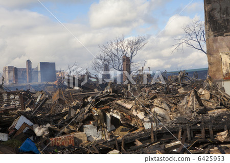 One of New York borough area after Hurricane Sandy One of New York borough area after Hurricane Sandy 6425953