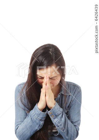 女性的面部表情 6426439