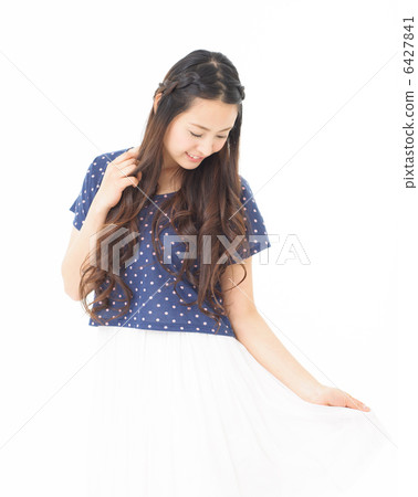 年輕的女士 6427841