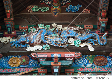 秩父神社橋龍雕塑 秩父神社橋龍雕塑 6428407