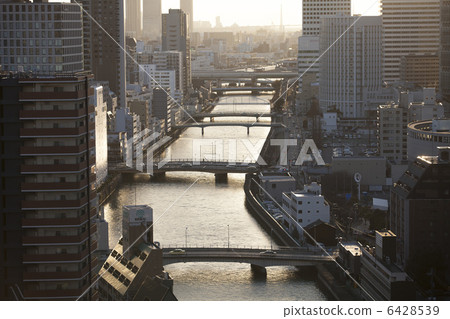 Tosabori River Evening landscape 6428539