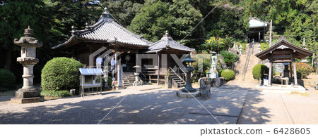 四國神社工廠18號佛教寺院“Gensanji”區(Daitsudo,Main Hall) 四國神社工廠18號佛教寺院“Gensanji”區(Daitsudo,Main Hall) 6428605