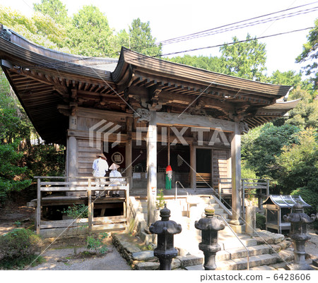 四國神社地方18號佛教寺院“Gensan-ji”正殿 四國神社地方18號佛教寺院“Gensan-ji”正殿 6428606