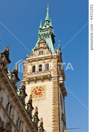 Town Hall in Hamburg 6431261