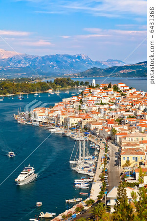 View on Poros, Greece 6431368