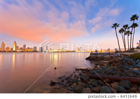 San Diego at night 6431649
