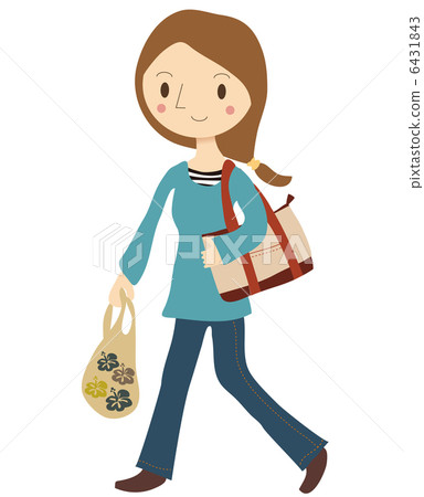 購物的女人 6431843