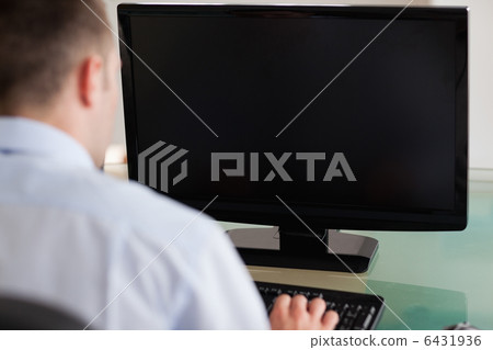 Close up of businessman being shadowed 6431936