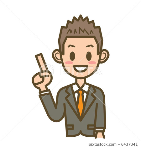 Businessman F02 upper body point 6437341