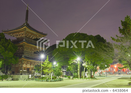 Triple tower of Junji temple Kannon Triple tower of Junji temple Kannon 6438064