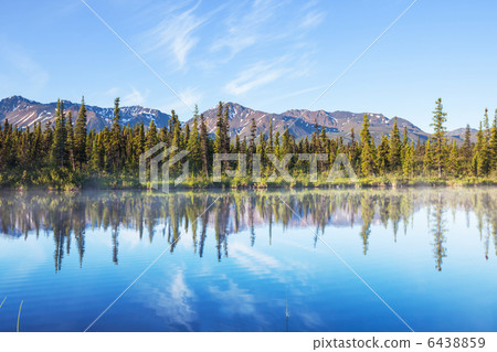 Lake on Alaska 6438859