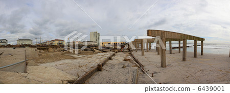 One of New York borough area after Hurricane Sandy One of New York borough area after Hurricane Sandy 6439001