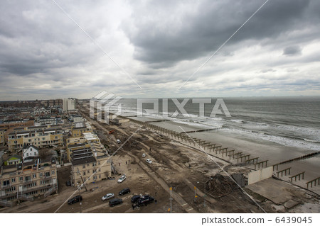 One of New York borough area after Hurricane Sandy One of New York borough area after Hurricane Sandy 6439045